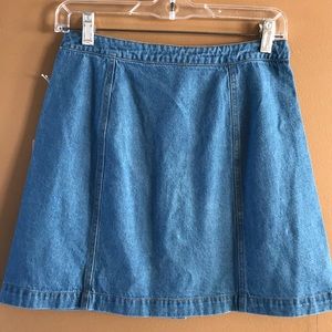 onetheland Skirts - NWT embroidered denim skirt onetheland Skirts - NWT embroidered denim skirt